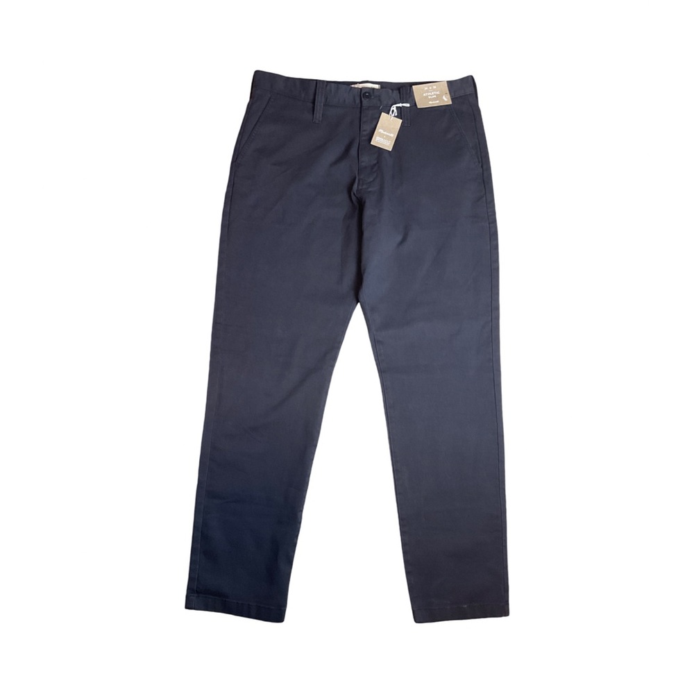 Madewell Athletic Coolmax Grey Slim Chino Pant Size 36